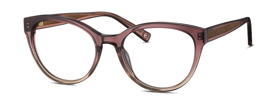 Lunettes Vintage Brendel 261 - Monture Ovale Argent/or - NOS